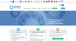 Desktop Screenshot of mammarycellnews.com